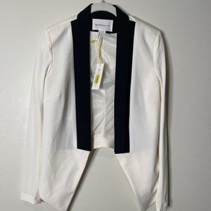 BCBG White and Black Blazer Small - NEW!